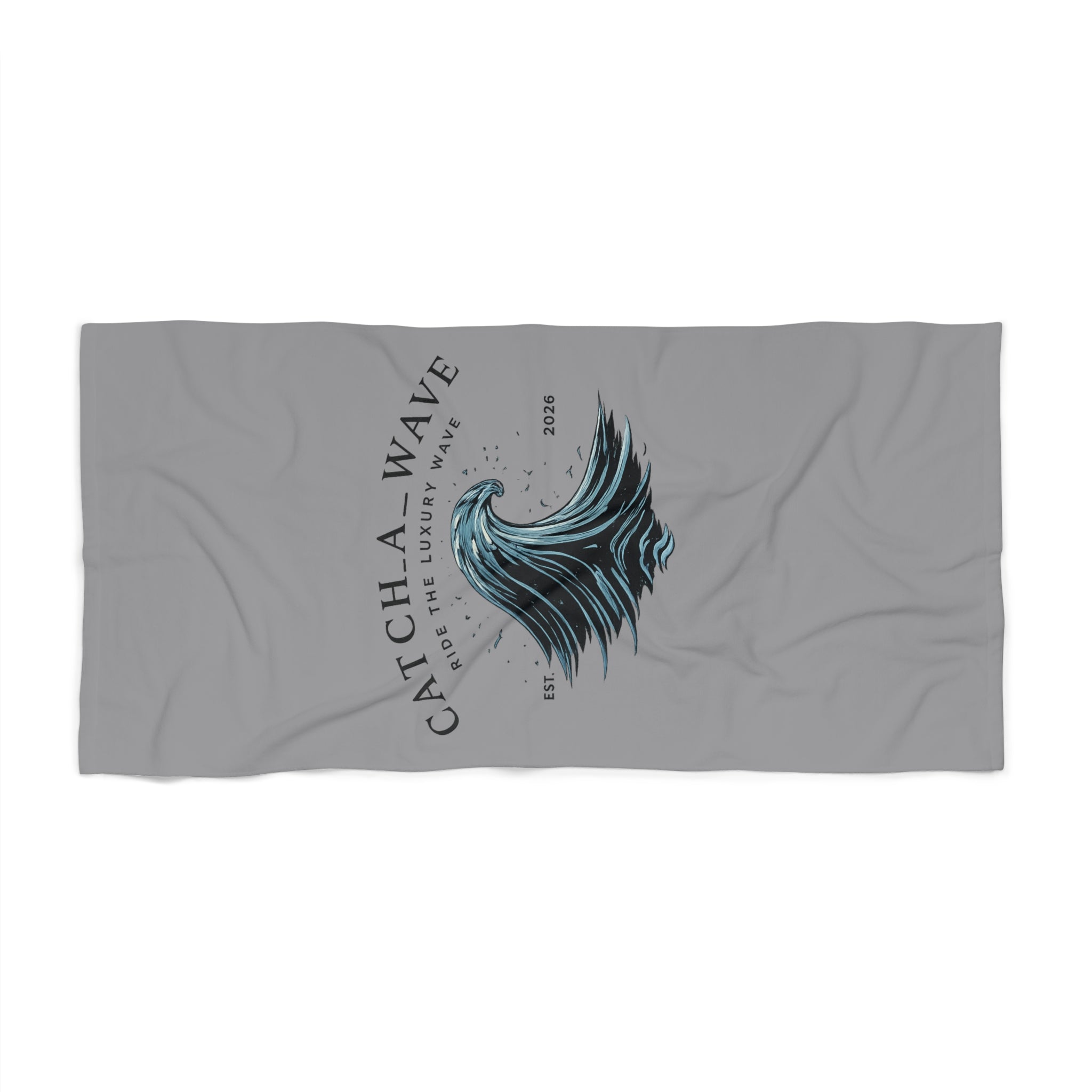 Moon Tide beach Towel